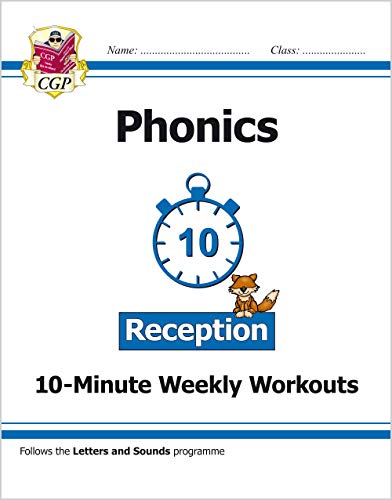 Reception English Phonics 10-Minute Weekly Workouts (CGP Reception Phonics) von Coordination Group Publications Ltd (CGP)